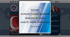 Desktop Screenshot of burdurtb.org.tr